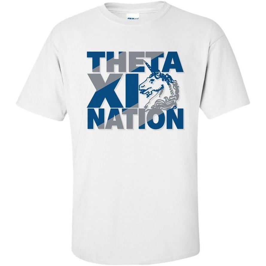 imageGreekgear Theta Xi Nation TShirtWhite