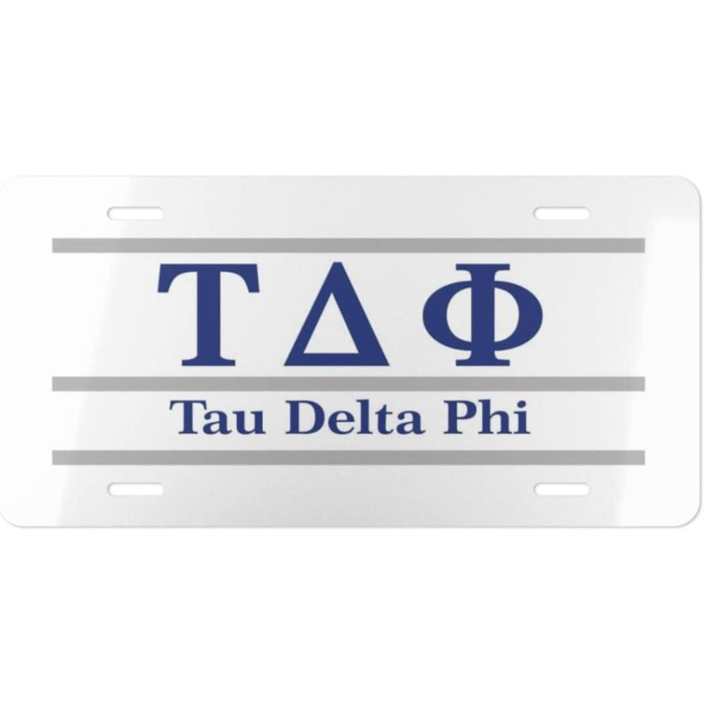 imageTau Delta Phi Lettered Lines License Covers