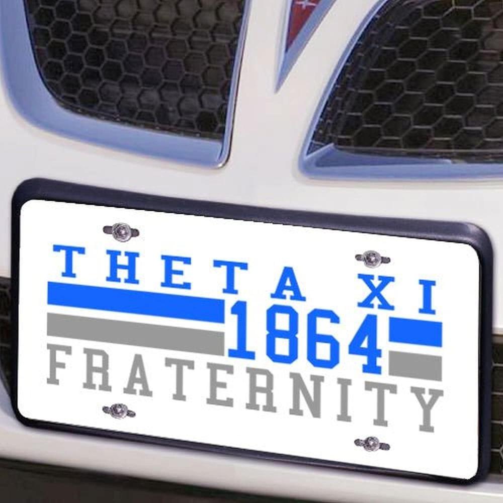 imageTheta Xi Year License Plate