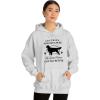 Anything Your Dog Can Do, My Golden Retriever Can Do Better Hooded Sweatshirt(Ash)