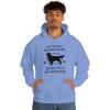 Anything Your Dog Can Do, My Golden Retriever Can Do Better Hooded Sweatshirt(Carolina Blue)