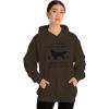 Anything Your Dog Can Do, My Golden Retriever Can Do Better Hooded Sweatshirt(Dark Chocolate)