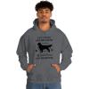 Anything Your Dog Can Do, My Golden Retriever Can Do Better Hooded Sweatshirt(Dark Heather)