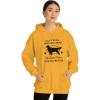 Anything Your Dog Can Do, My Golden Retriever Can Do Better Hooded Sweatshirt(Gold)