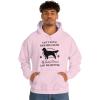 Anything Your Dog Can Do, My Golden Retriever Can Do Better Hooded Sweatshirt(Light Pink)