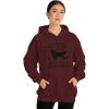 Anything Your Dog Can Do, My Golden Retriever Can Do Better Hooded Sweatshirt(Maroon)