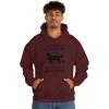 Anything Your Dog Can Do, My Golden Retriever Can Do Better Hooded Sweatshirt(Maroon)