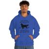 Anything Your Dog Can Do, My Golden Retriever Can Do Better Hooded Sweatshirt(Royal)