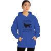Anything Your Dog Can Do, My Golden Retriever Can Do Better Hooded Sweatshirt(Royal)