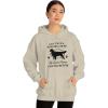 Anything Your Dog Can Do, My Golden Retriever Can Do Better Hooded Sweatshirt(Sand)