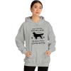 Anything Your Dog Can Do, My Golden Retriever Can Do Better Hooded Sweatshirt(Sport Grey)