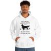 Anything Your Dog Can Do, My Golden Retriever Can Do Better Hooded Sweatshirt(White)