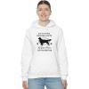 Anything Your Dog Can Do, My Golden Retriever Can Do Better Hooded Sweatshirt(White)
