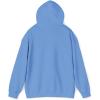Custom Life Is Golden Golden Retriever Hooded Sweatshirt(Carolina Blue)