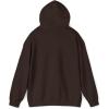 Custom Life Is Golden Golden Retriever Hooded Sweatshirt(Dark Chocolate)