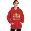 Custom Life Is Golden Golden Retriever Hooded Sweatshirt(Red)