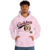 Golden Retriever – Breed Of Champions Hooded Sweatshirt(Light Pink)