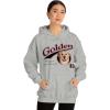 Golden Retriever – Breed Of Champions Hooded Sweatshirt(Sport Grey)