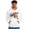Golden Retriever – Breed Of Champions Hooded Sweatshirt(White)