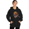 Golden Retriever – God Bless America Hooded Sweatshirt(Black)