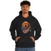 Golden Retriever – God Bless America Hooded Sweatshirt(Black)