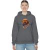 Golden Retriever – God Bless America Hooded Sweatshirt(Dark Heather)