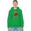 Golden Retriever – God Bless America Hooded Sweatshirt(Irish Green)