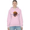 Golden Retriever – God Bless America Hooded Sweatshirt(Light Pink)