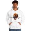 Golden Retriever – God Bless America Hooded Sweatshirt(White)