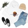 Golden Retriever – God Bless America Hooded Sweatshirt(White)