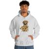 Golden Retriever – Profile Hooded Sweatshirt(Ash)