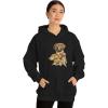 Golden Retriever – Profile Hooded Sweatshirt(Black)