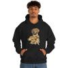 Golden Retriever – Profile Hooded Sweatshirt(Black)