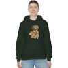 Golden Retriever – Profile Hooded Sweatshirt(Forest Green)