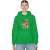 Golden Retriever – Profile Hooded Sweatshirt(Irish Green)