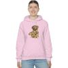 Golden Retriever – Profile Hooded Sweatshirt(Light Pink)