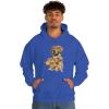 Golden Retriever – Profile Hooded Sweatshirt(Royal)