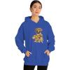 Golden Retriever – Profile Hooded Sweatshirt(Royal)