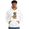 Golden Retriever – Profile Hooded Sweatshirt(White)
