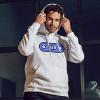 Greekgear Men’s Theta Xi Capsule Hooded Sweatshirt White(White)