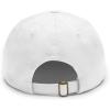 I Love My Golden Retriever Hat with Leather Patch(White W/ Grey Patch)