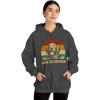 Life Is Golden Golden Retriever Hooded Sweatshirt(Dark Heather)