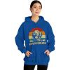 Life Is Golden Golden Retriever Hooded Sweatshirt(Royal)