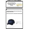 Personalized Tau Delta Phi Greek Line Hat(Navy Blue)
