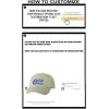 Personalized Theta Xi Greek Line Hat(Tan)