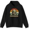 Custom Life Is Golden Golden Retriever Hooded Sweatshirt(Black)