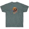 God Bless America – Golden Retriever T-Shirts(Dark Heather)