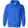 Greekgear Theta Xi Crest – Shield Emblem Hooded Sweatshirt(Royal Blue)