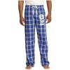 Greekgear Theta Xi Flannel Plaid Pant – PJ’s(Royal Blue)