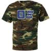 Greekgear Theta Xi Lettered Camouflage T-Shirt(Camouflage)
